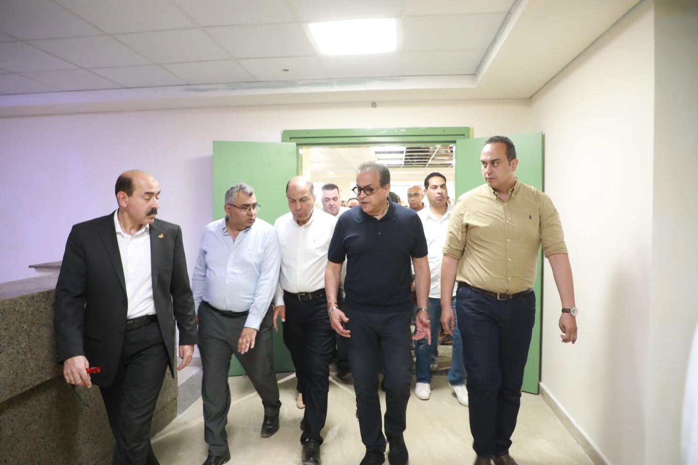 وزير الصة يتفقد مستشفي اتليدم